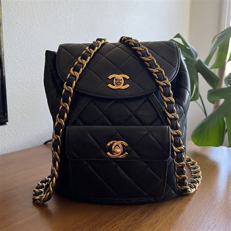 fake vintage chanel backpack|vintage chanel full flap bag.